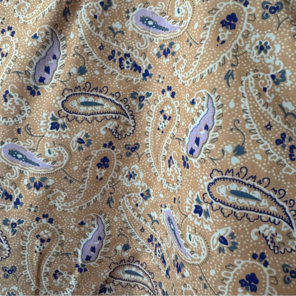 Neiman Marcus 100% Cotton Paisley Button Down Shirt - Size XL $30 - Picture 2 of 7